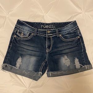 Rue21 distressed shorts